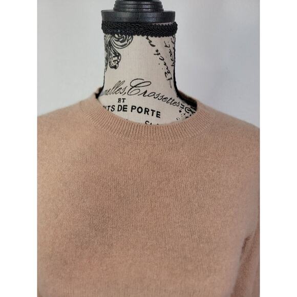 Antonio Melani Sweater SZ XS Womens 100% Cashmere Crewneck Fitted Long Sleeves - Picture 3 of 7